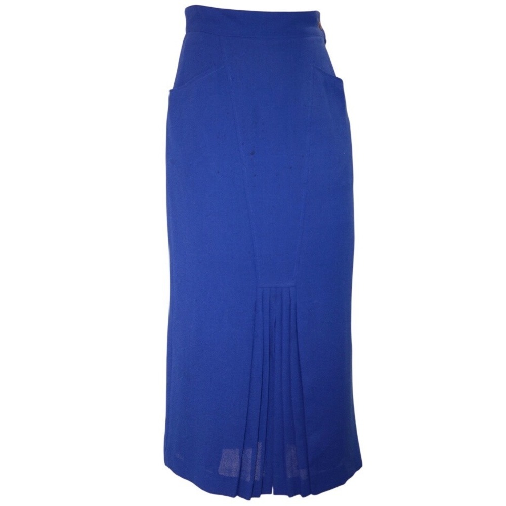 AWESOME VINTAGE HIGH WAISTED 3/4 LENGTH SKIRT